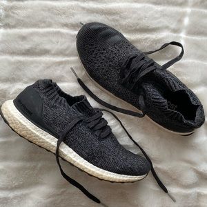 Black Uncaged Adidas Ultraboosts size 10